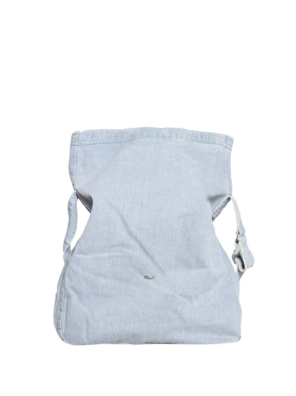 Our Legacy Top Handle Denim Tote Bag In Blue
