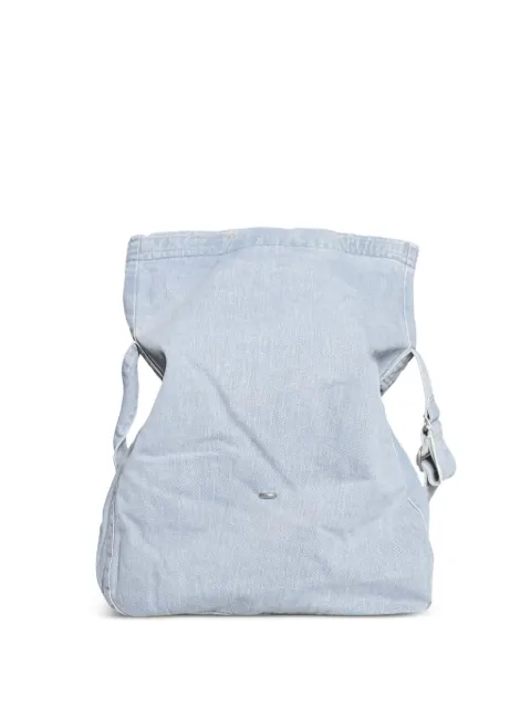 OUR LEGACY top handle denim tote bag