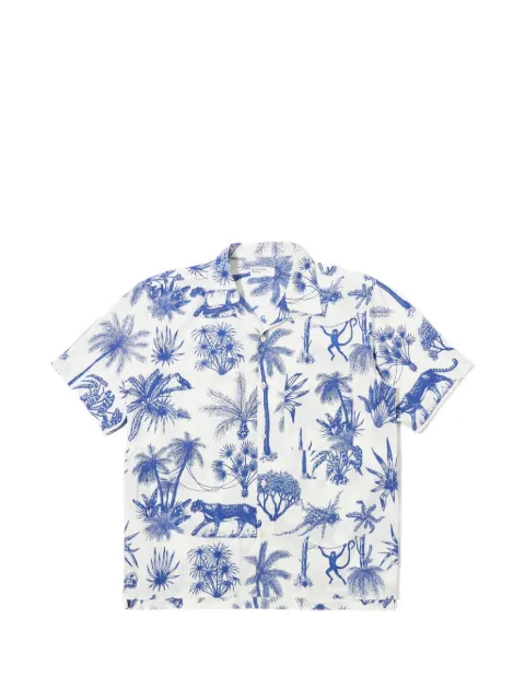 Universal Works Camp graphic-print shirt