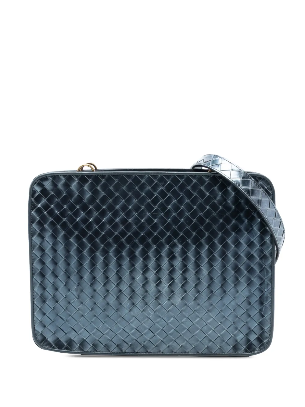 Bottega Veneta Pre-Owned 2007 Nappa Intrecciato shoulder bag - Blu