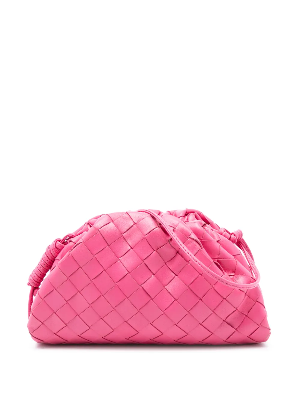 Bottega Veneta Pre-Owned 2012-2026 Nappa Intrecciato The Mini Pouch crossbody bag - Rosa