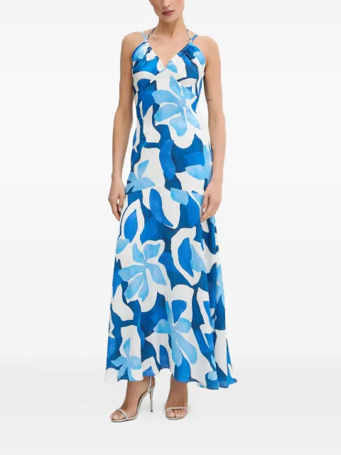 Morgan floral-print maxi dress
