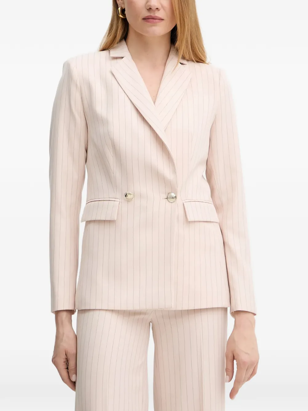 Morgan Blazer a righe - Rosa
