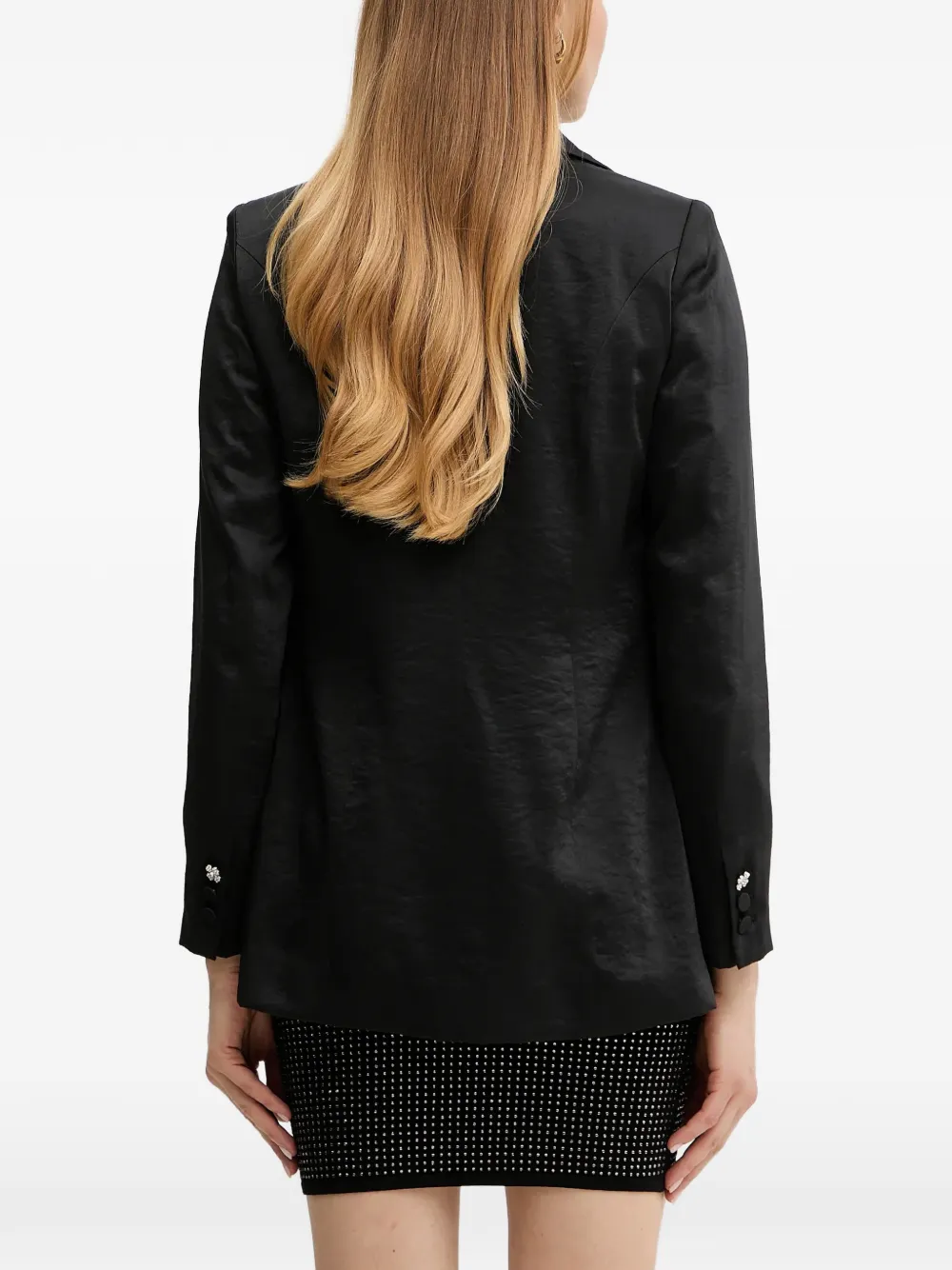 Morgan Regular-fit blazer Zwart