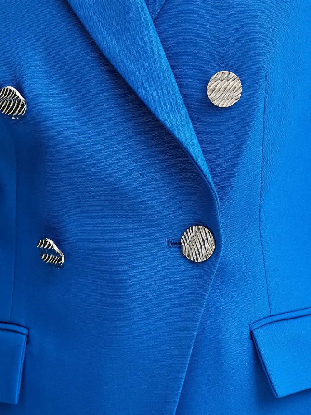 Morgan Blazer met dubbele rij knopen Blauw