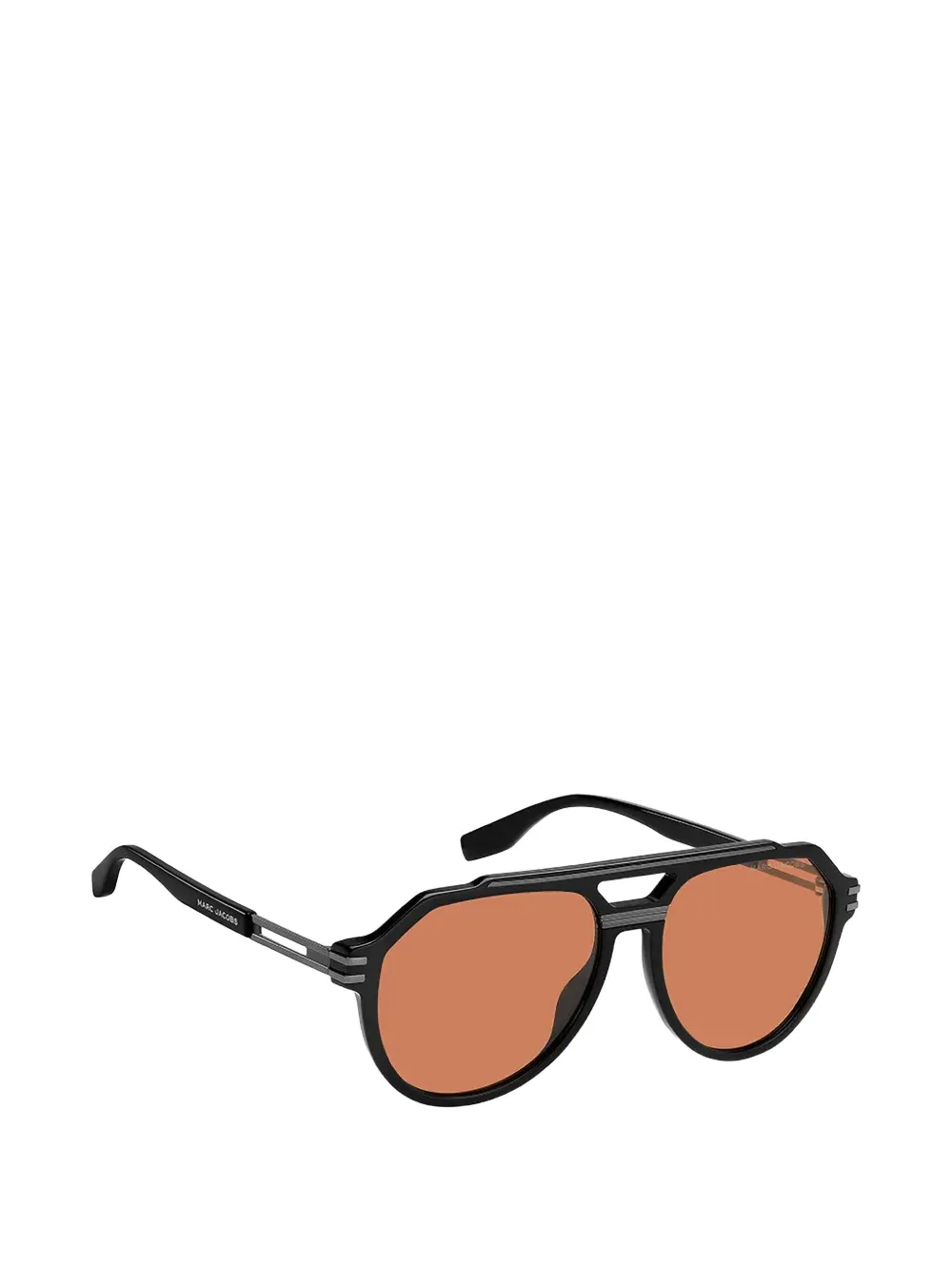 Marc Jacobs Eyewear Zonnebril met piloten montuur Zwart