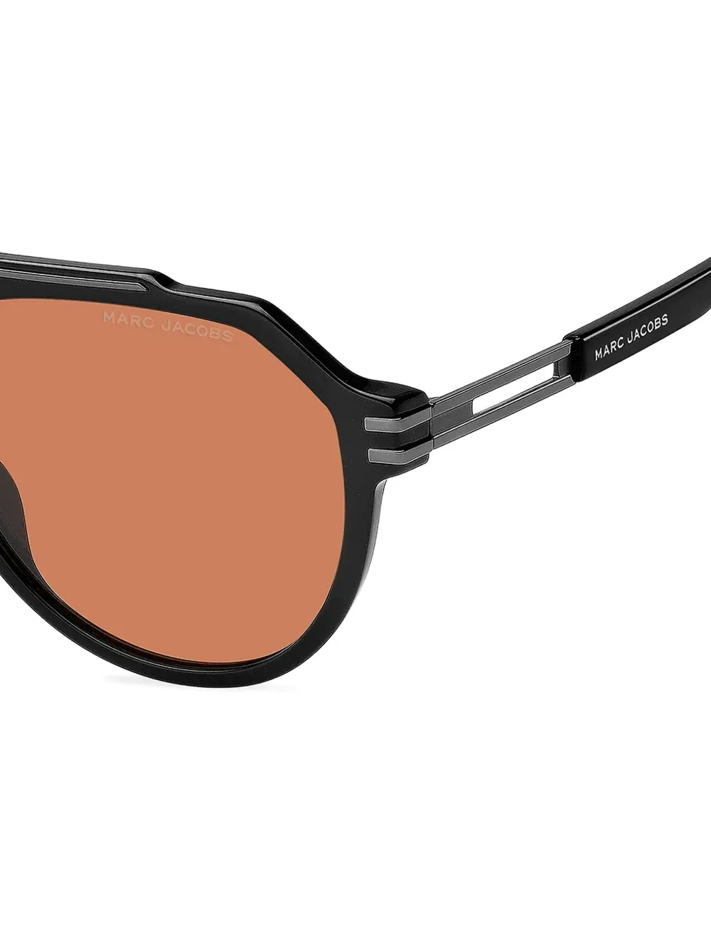Marc Jacobs Eyewear Zonnebril met piloten montuur Zwart