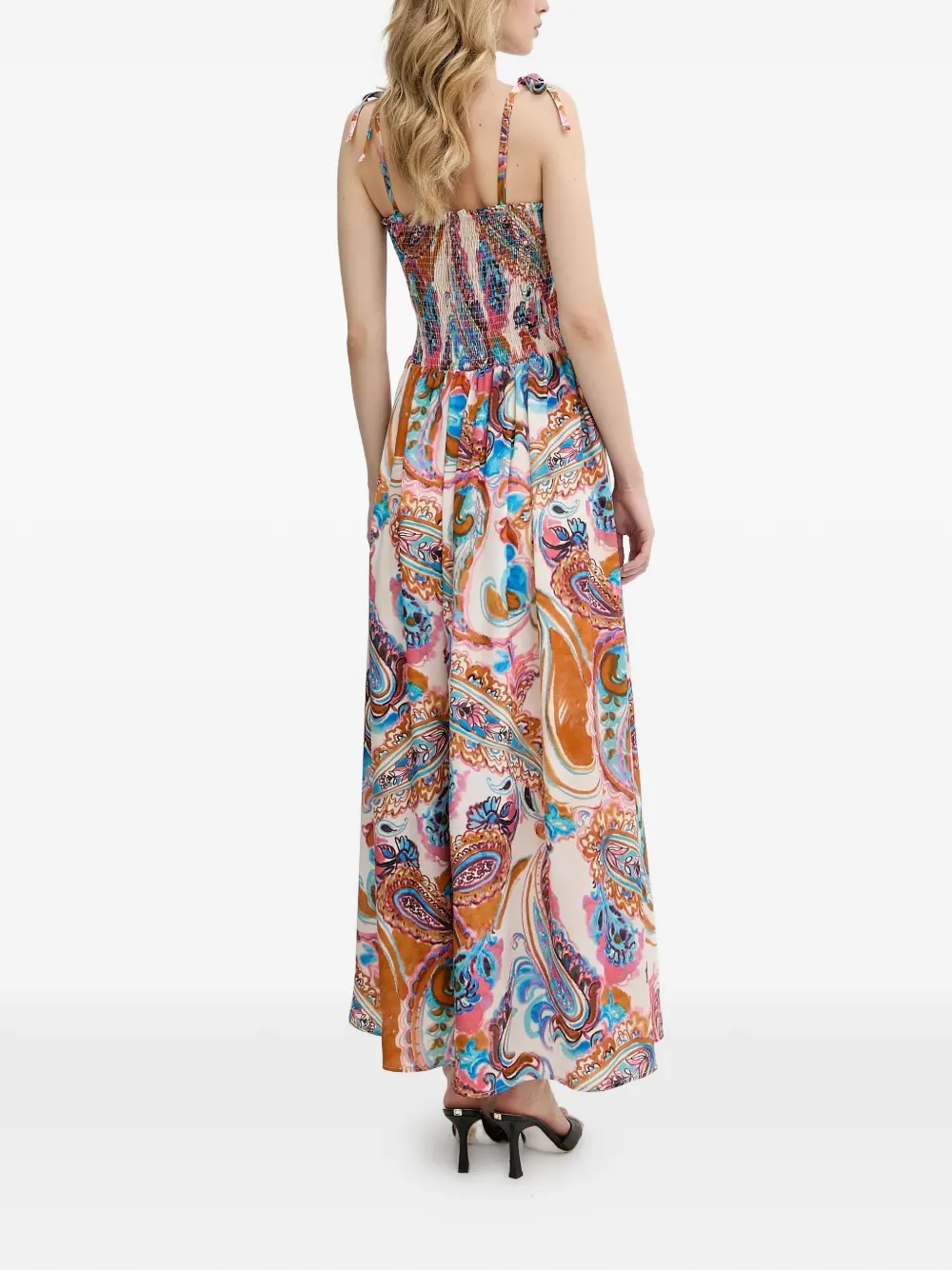 Morgan Maxi-jurk met bandje Beige
