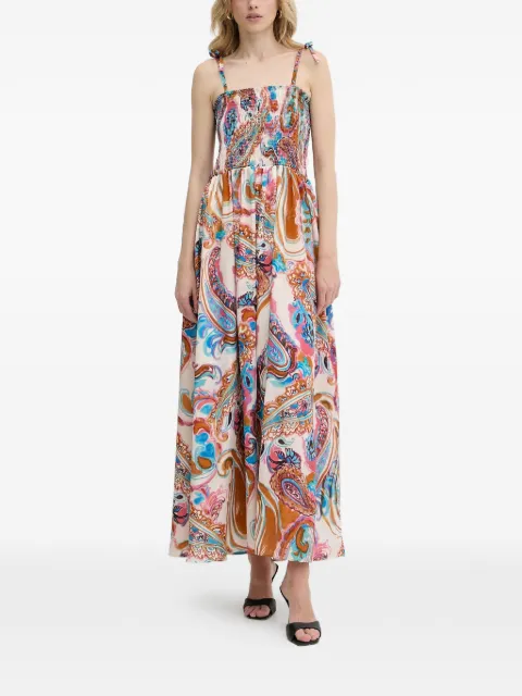 Morgan tie-strap maxi dress