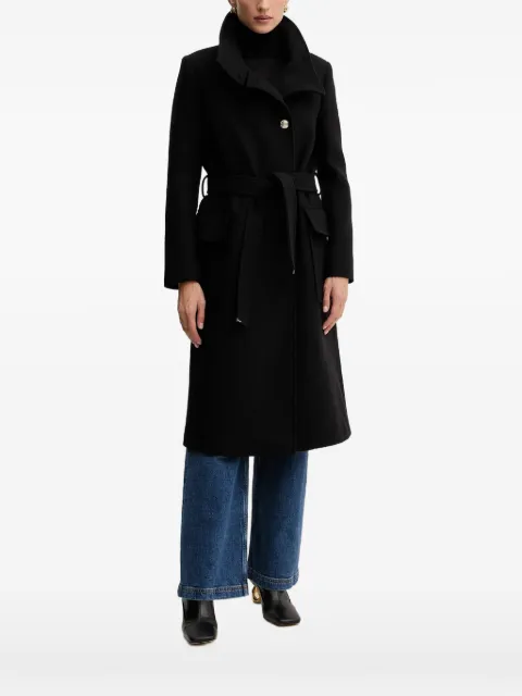 Morgan belted coat