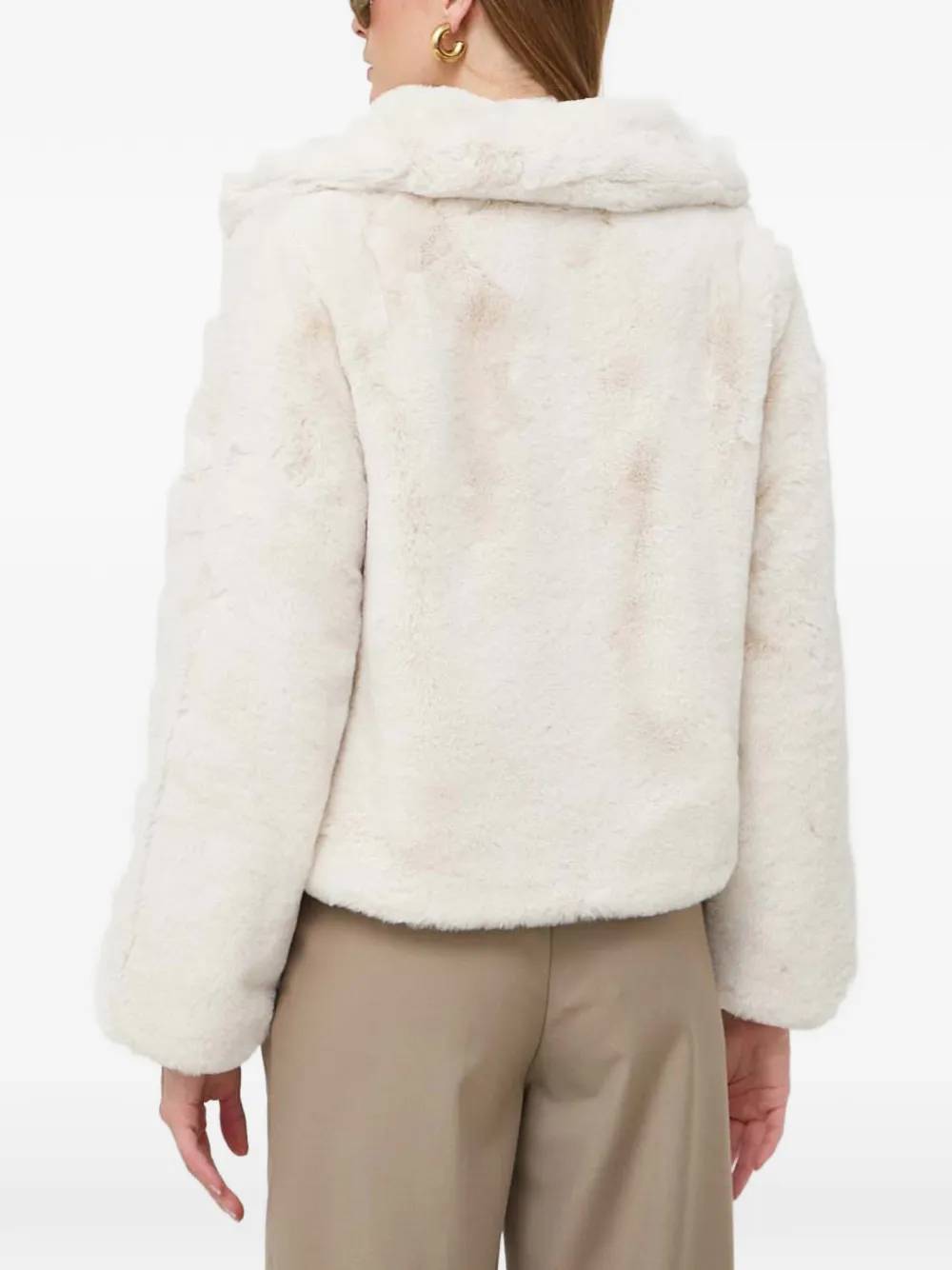  Morgan Faux-fur Jacket - Neutrals 