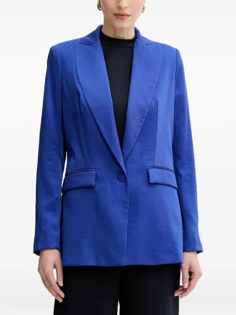 Morgan blazer con cuello esmoquin