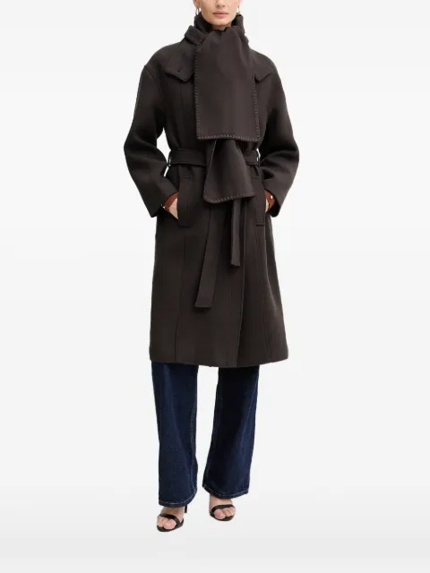 Morgan belted coat