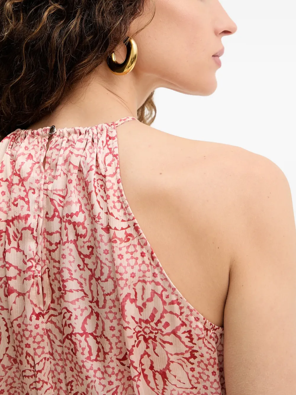 Patterned Maxi Dress