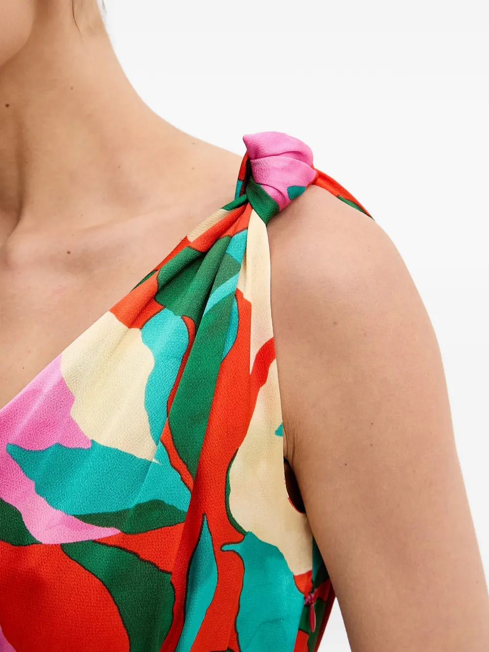 Morgan Maxi-jurk met bloemenprint Rood