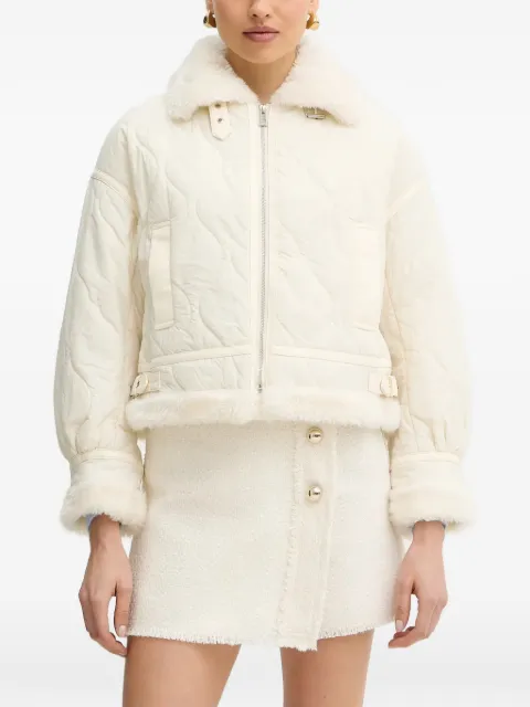 Morgan quilted collar jacket