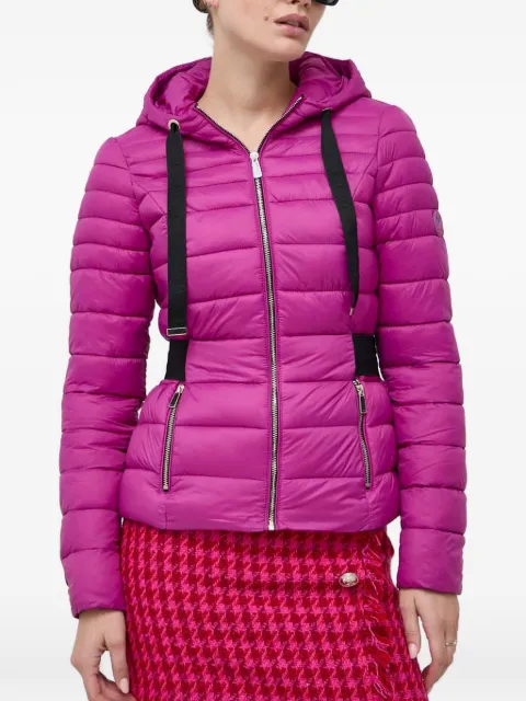 Morgan hooded puffer jacket