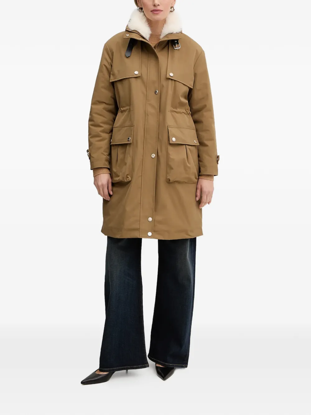 Buckle Collar Jacket