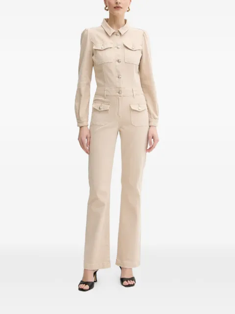 Morgan button pocket jumpsuit