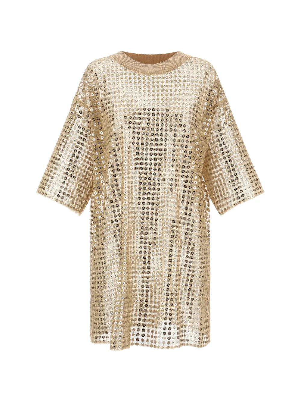 Fabiana Filippi sequin-embellished mini dress - Oro