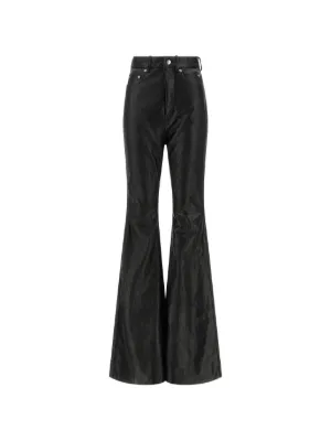 限定セット rick owens bolan 激似 フレアパンツ ブラック brrrsos 