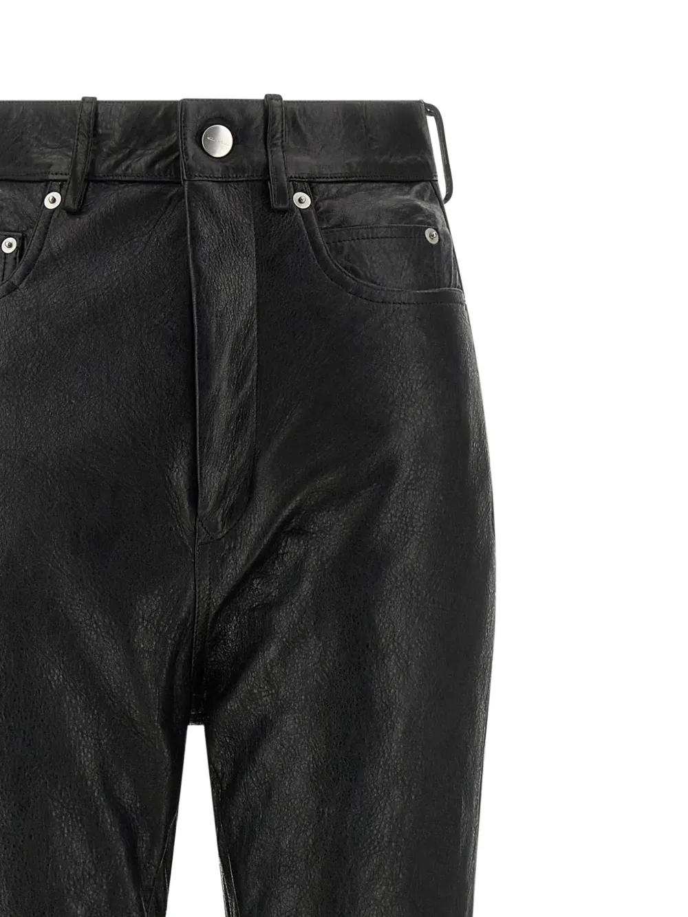 Rick Owens Bootcut broek Zwart
