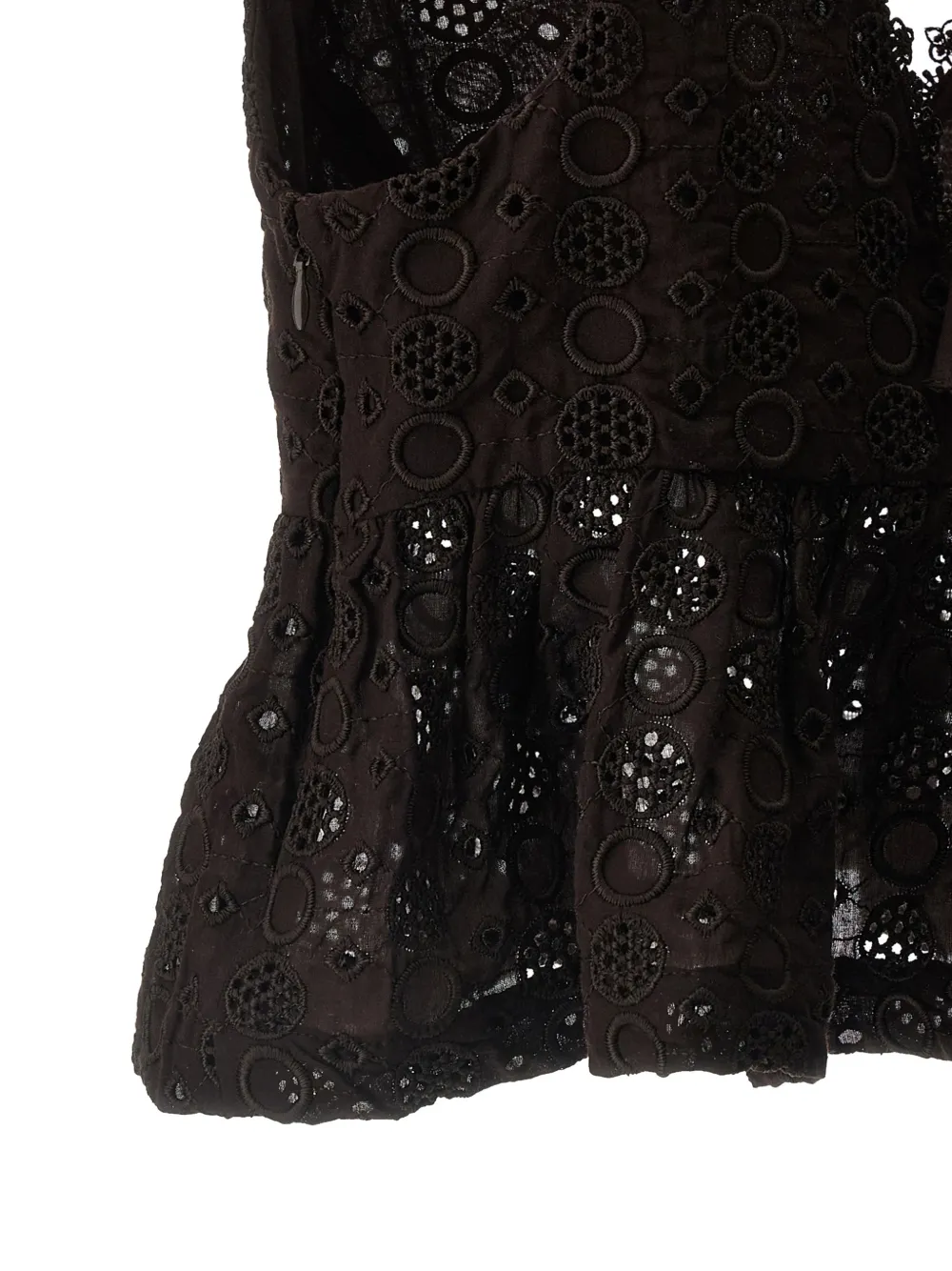 Kiersten Broderie-Anglaise Top