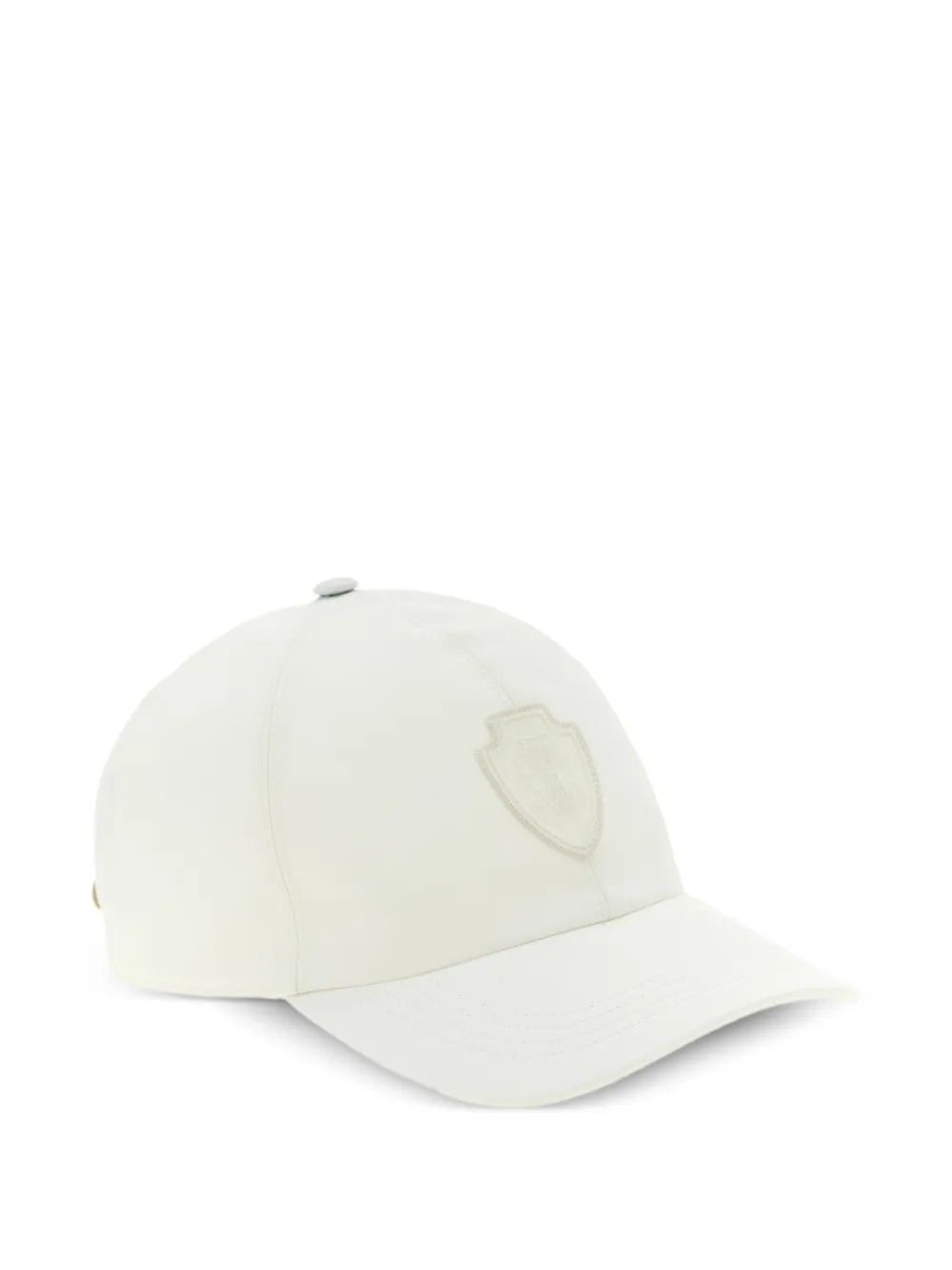  Brunello Cucinelli Logo-patch Cap - White 