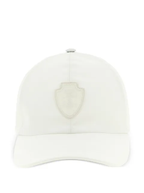 Brunello Cucinelli gorra con parche del logo