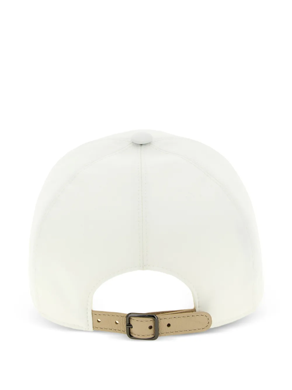  Brunello Cucinelli Logo-patch Cap - White 