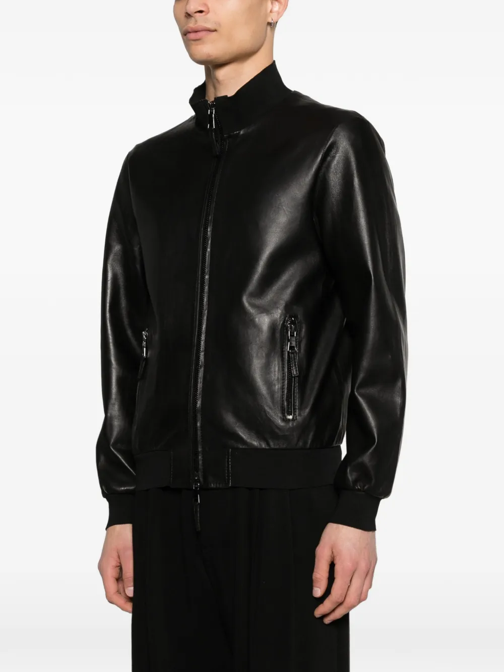 THE JACK LEATHERS Jaqueta Derek | Preto | FARFETCH BR