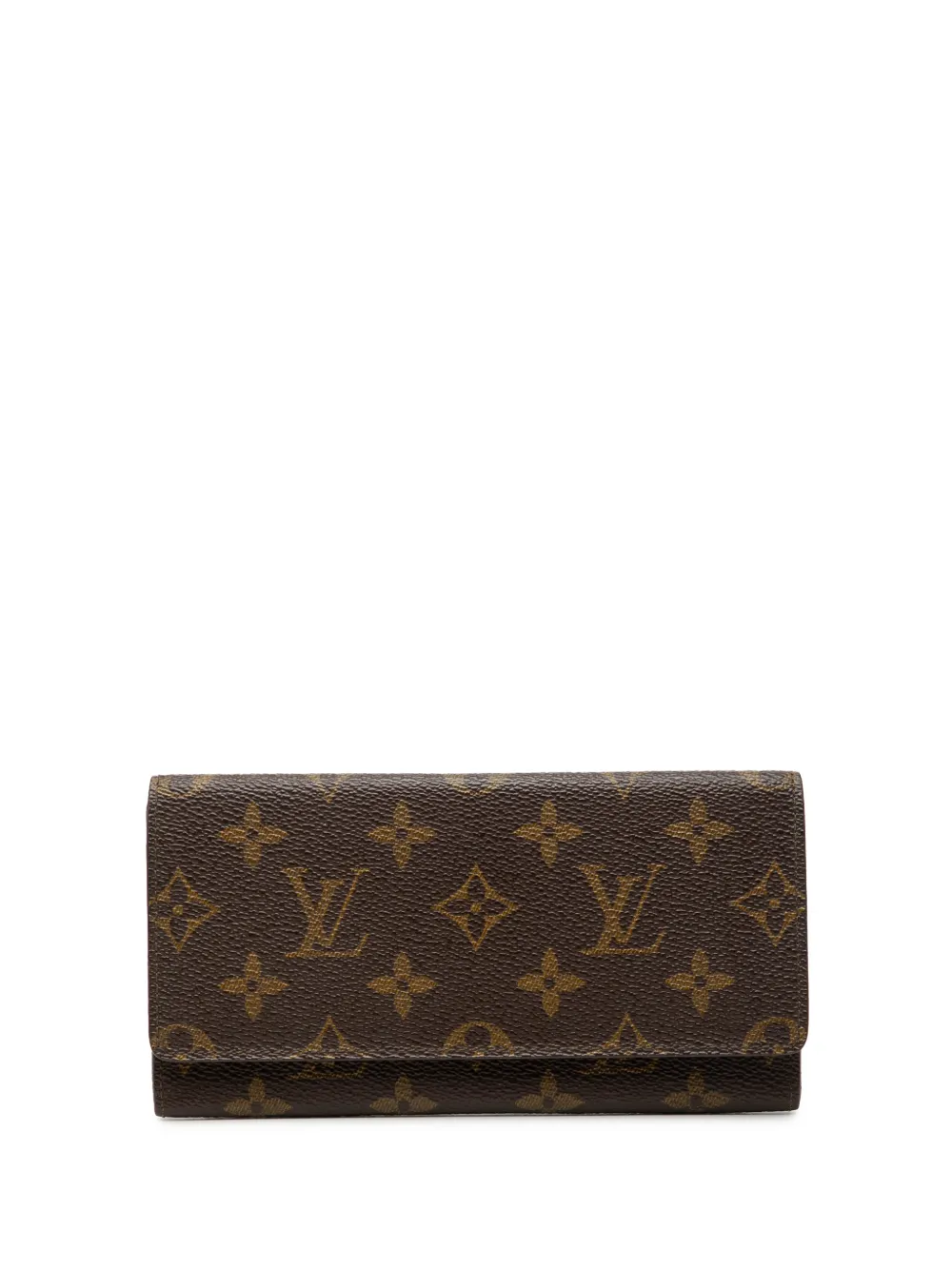 Louis Vuitton Pre-Owned 1991 Monogram Portefeuille Sarah Wallet long wallets - Marrone