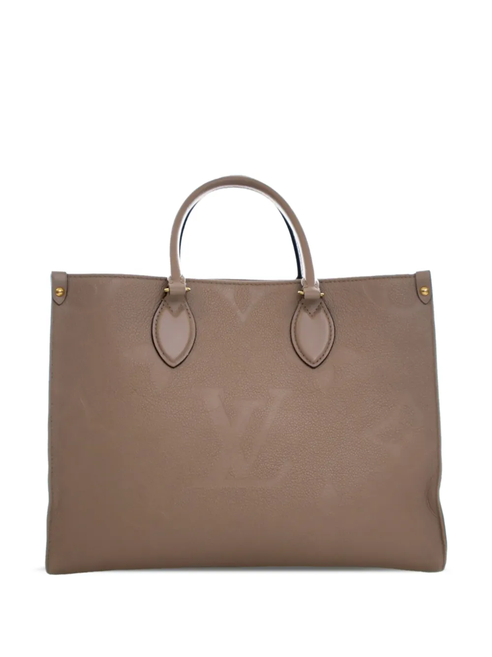 Louis Vuitton Pre-Owned 2021-2026 Monogram Empreinte OnTheGo MM satchel - Braun