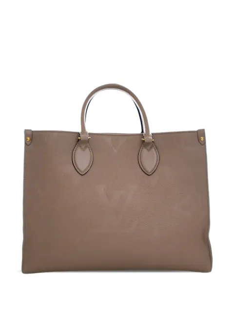 Louis Vuitton Pre-Owned 2021-2026 Monogram Empreinte OnTheGo MM satchel