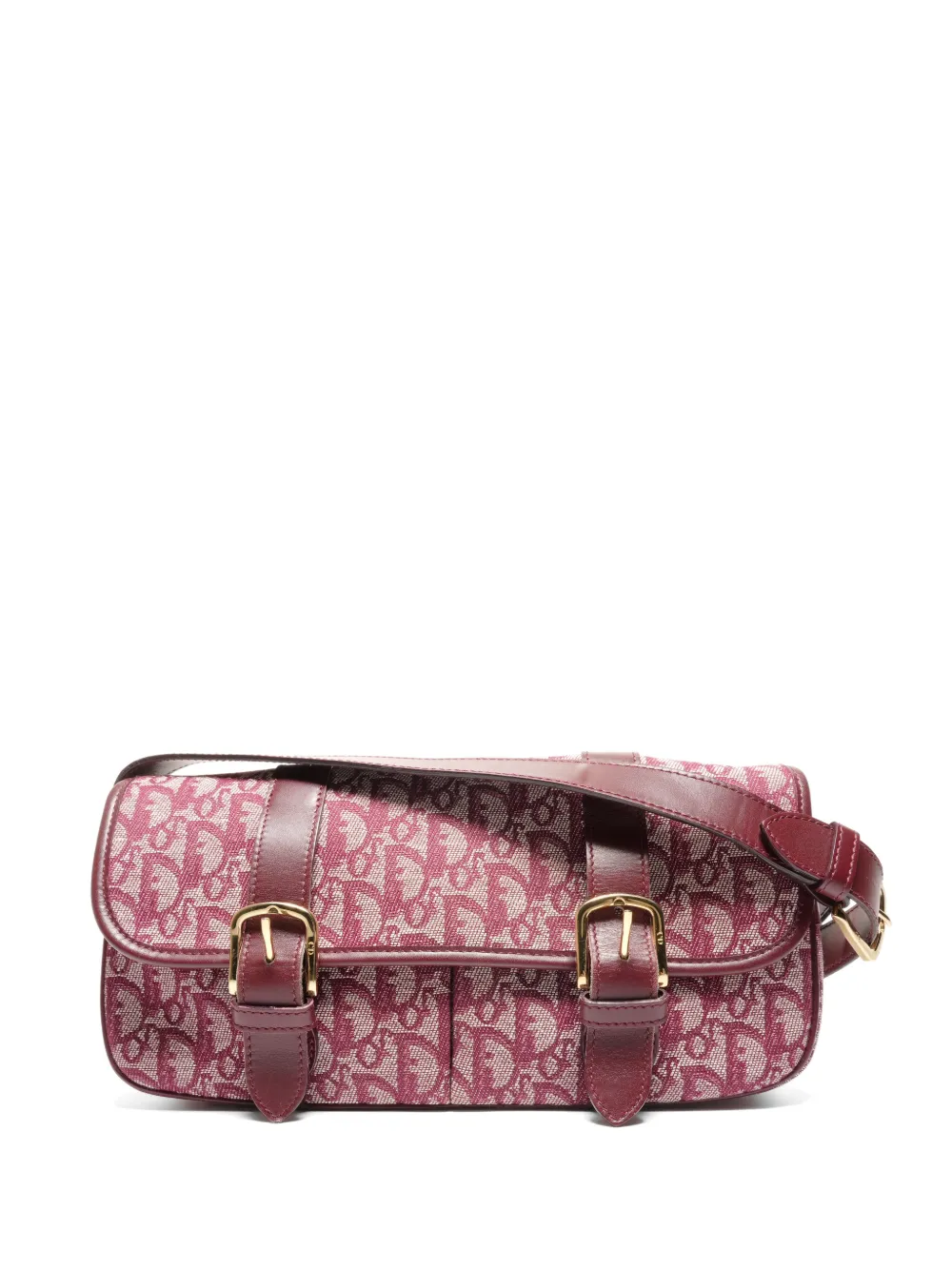 Christian Dior Pre-Owned 2003 patterned cross-body bag - Rosso