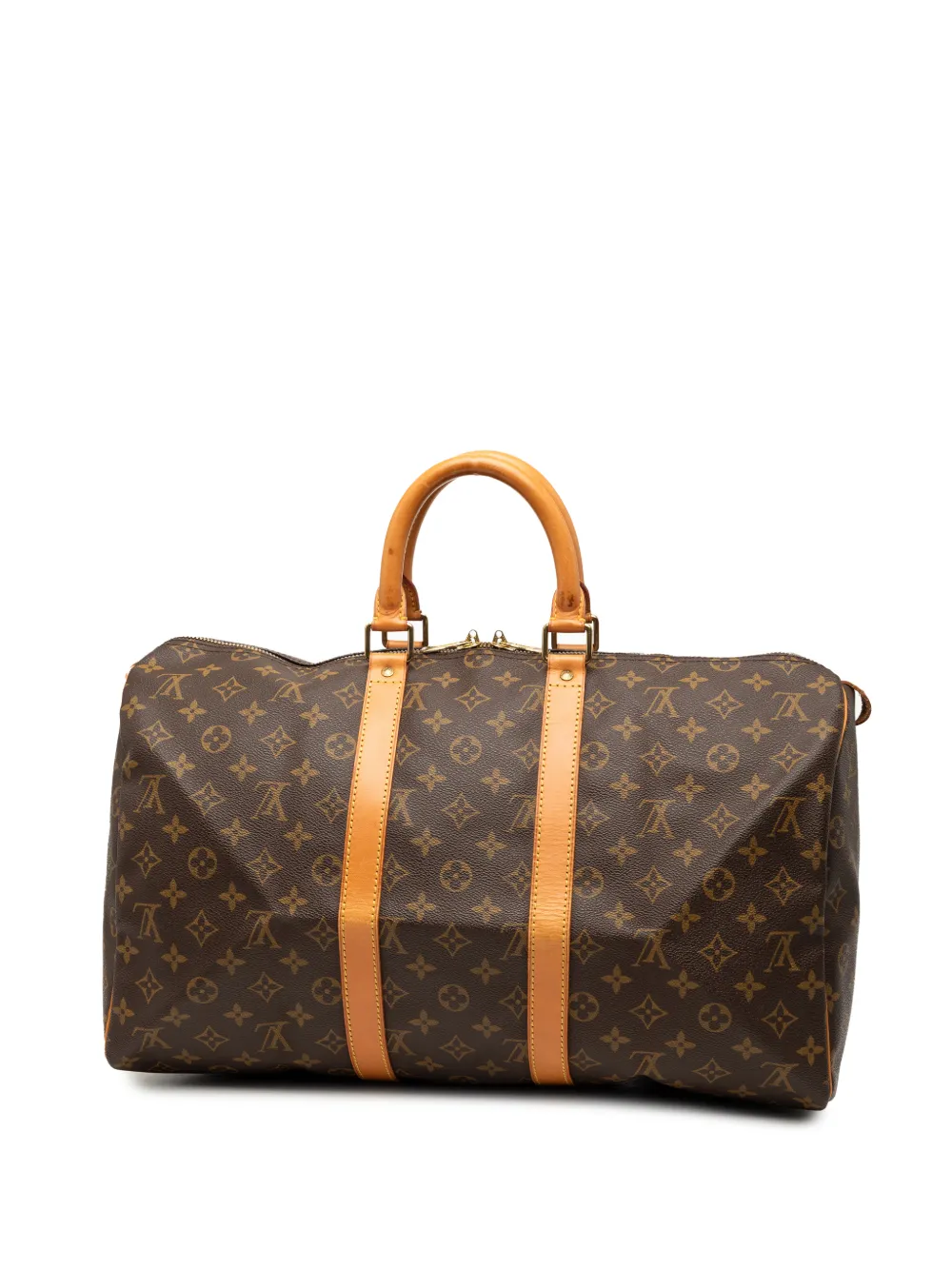  Louis Vuitton Pre-owned 1994 Monogram Keepall 45 Travel Bag - Brown 