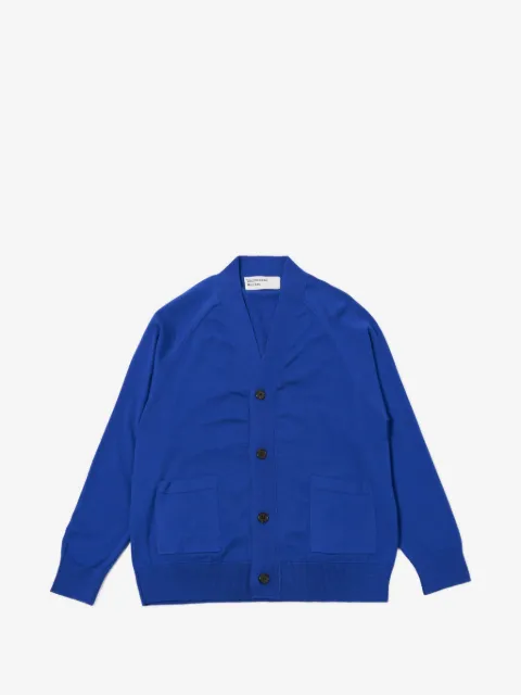 Universal Works patch-pocket cardigan