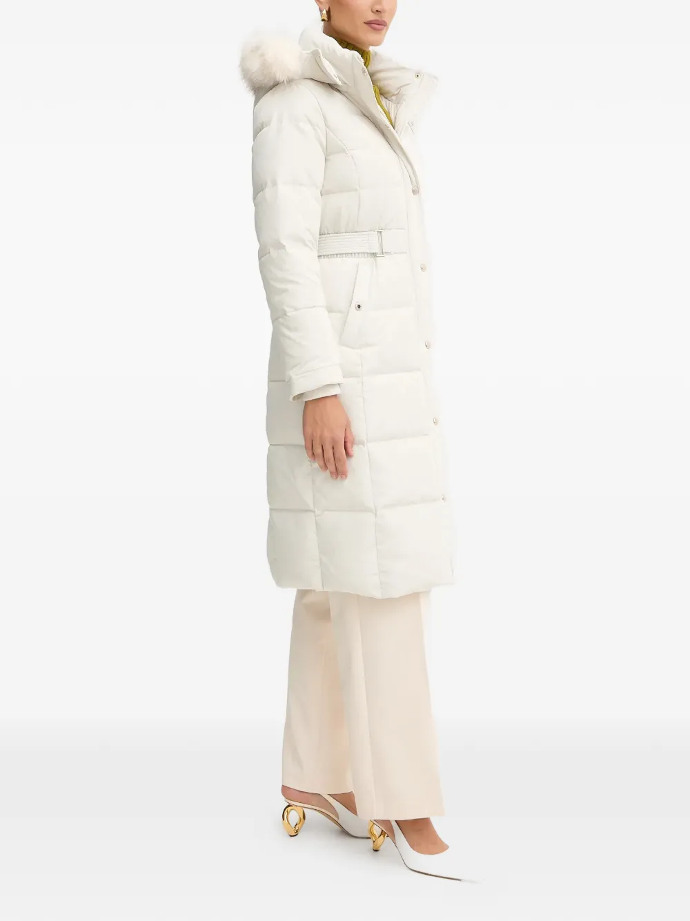  Morgan Padded Coat - White 