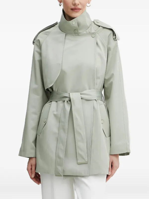 Morgan ベルテッド コート | グリーン | FARFETCH JP