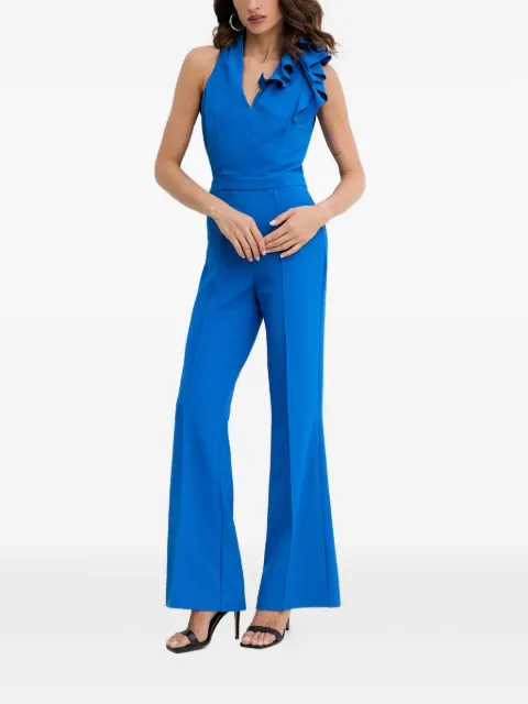 Morgan ruffled V-neck jumpsuit