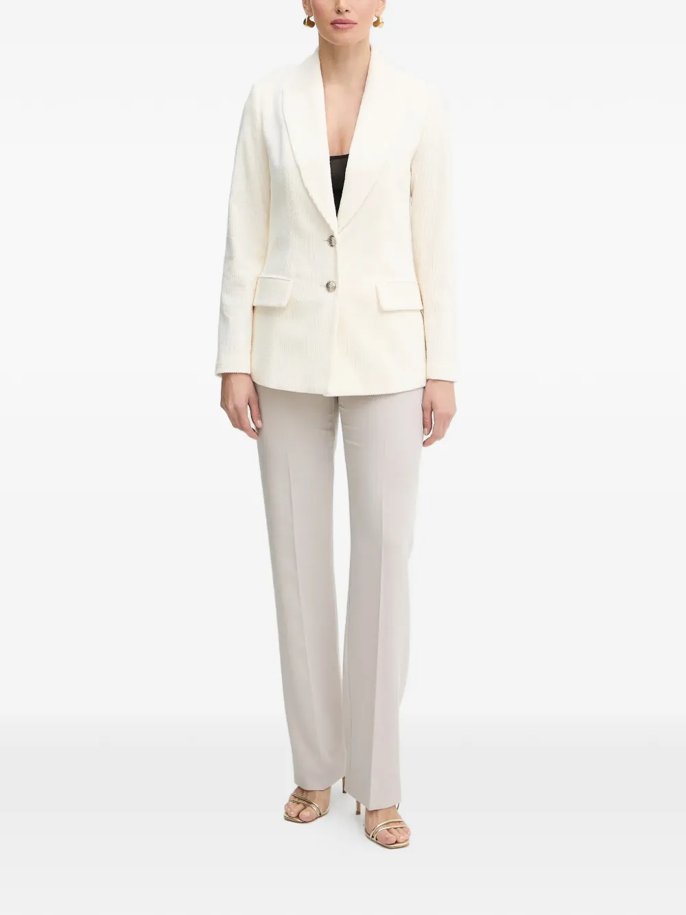 Morgan Blazer met knopen Beige