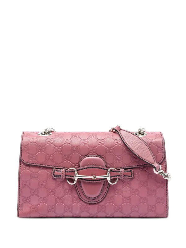 Gucci Pre-Owned 2016-2026 ミディアム エミリー グッチシマ 