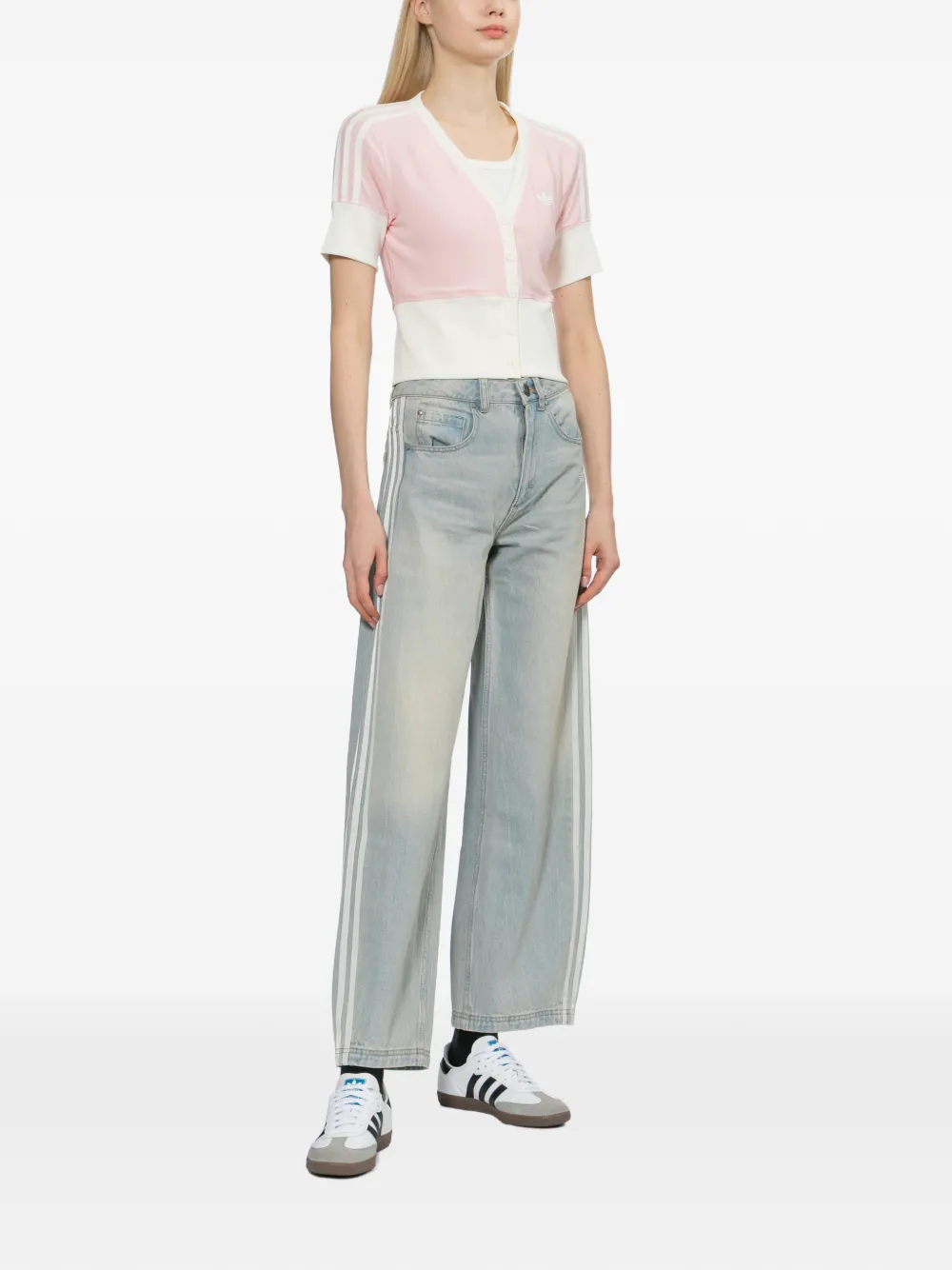  Adidas Adilenium Season 3 Loose-fit Jeans - Blue 