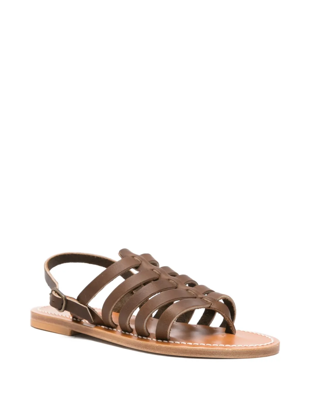 K. Jacques strappy flat sandals Bruin