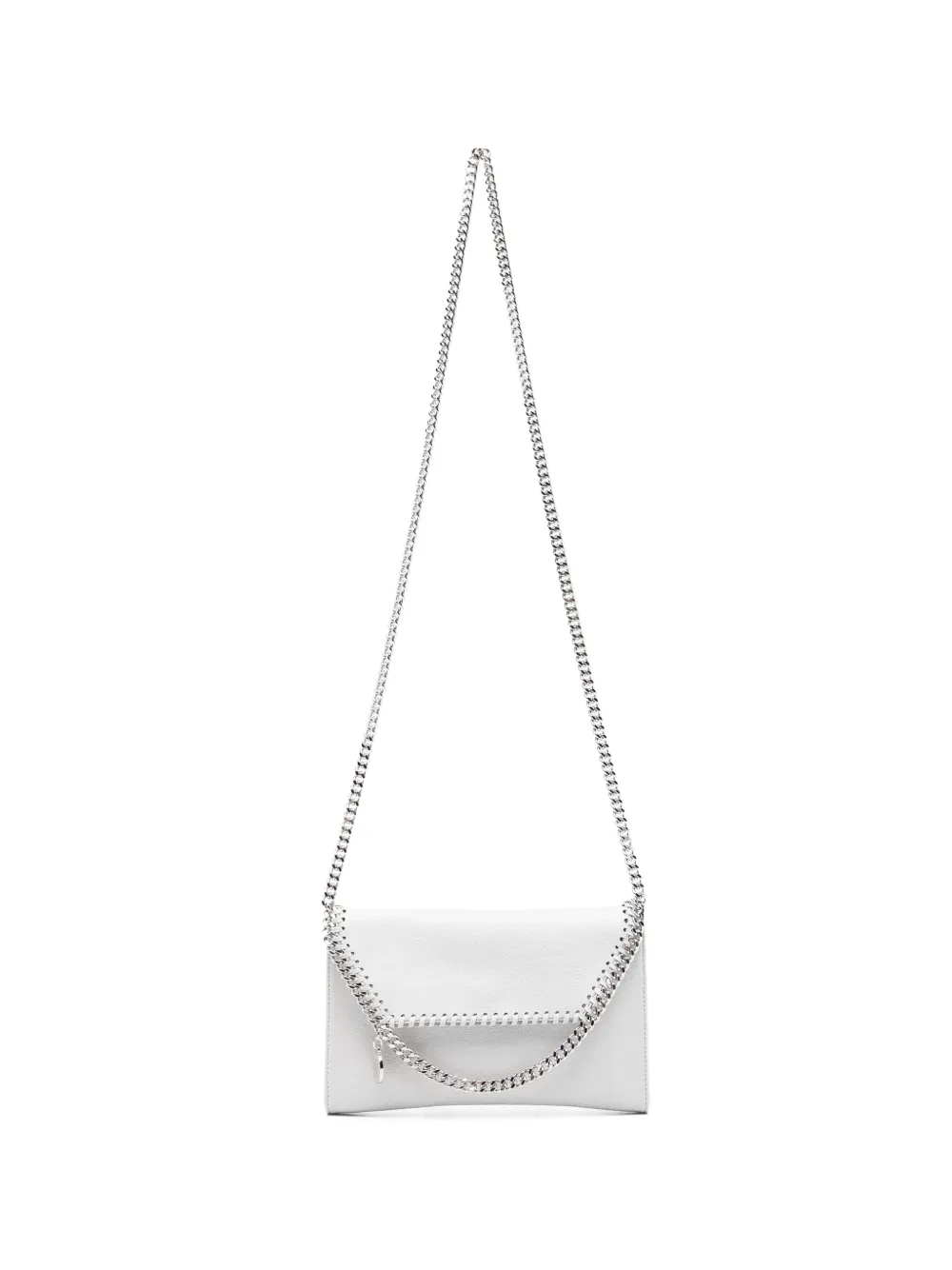 Stella McCartney Falabella chain-strap wallet - Grigio