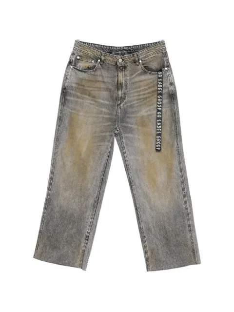 44 LABEL GROUP strap-detail jeans