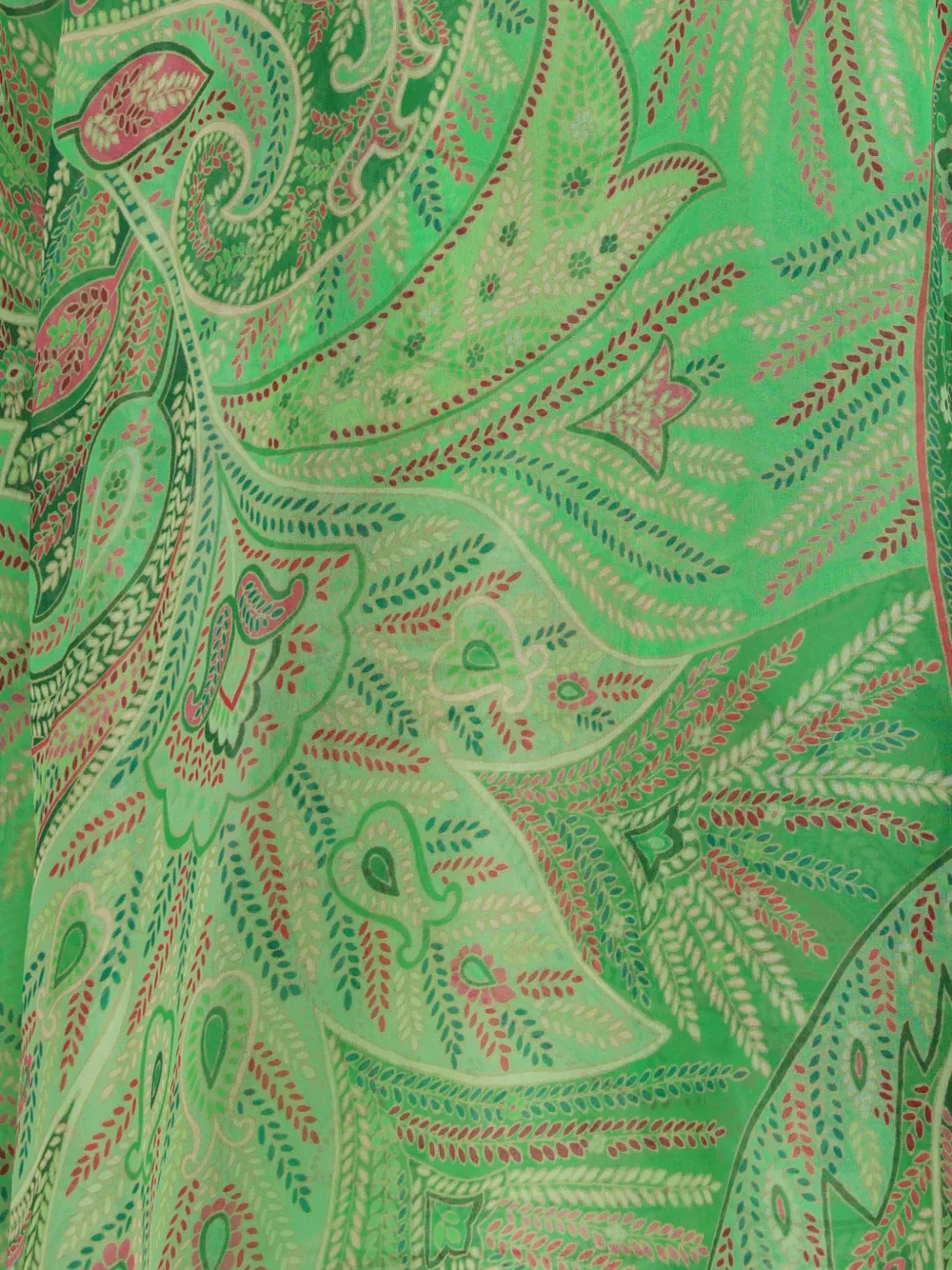 frill paisley shirt