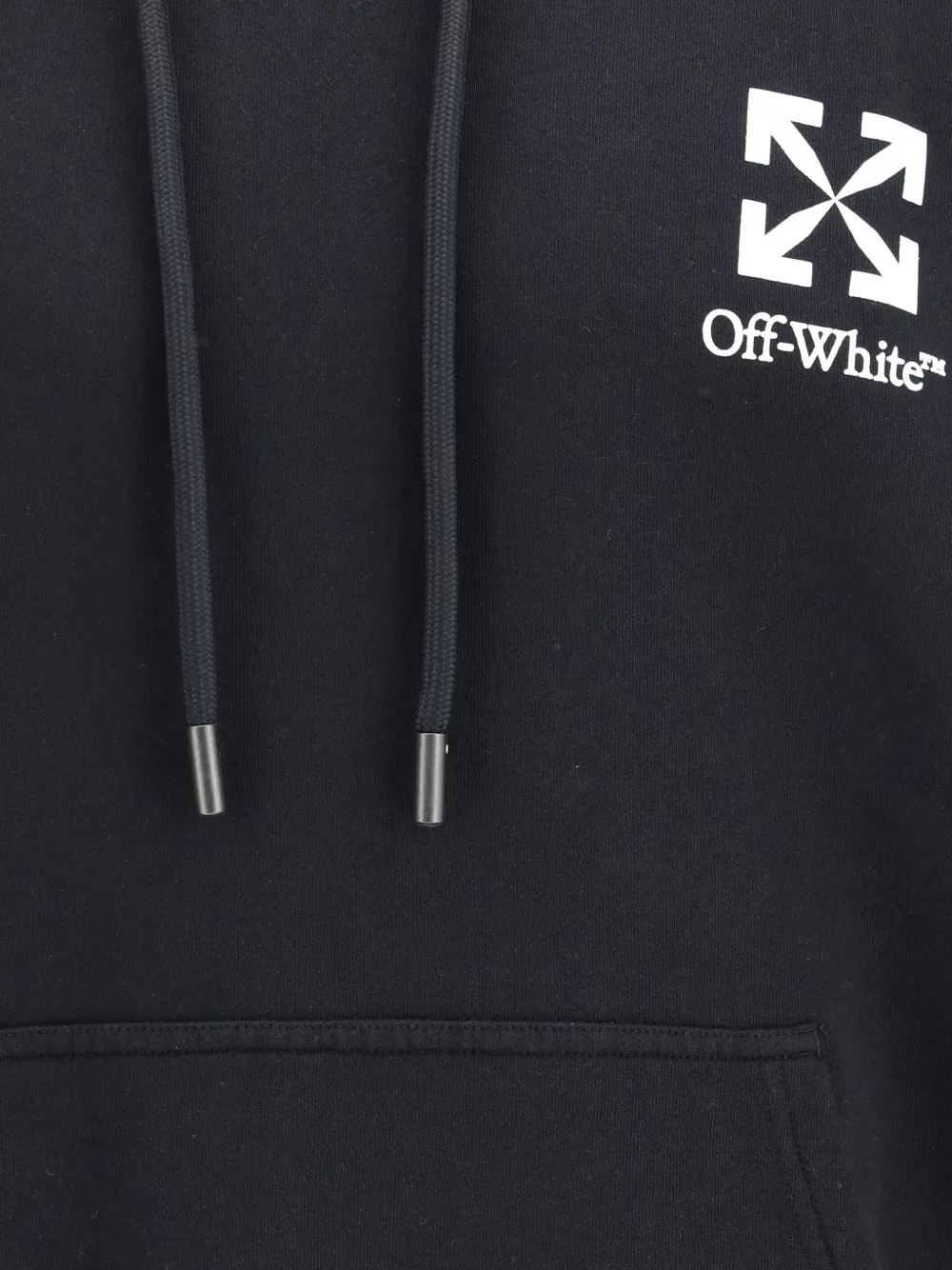 Off-White Kleine Arrow Skate hoodie Zwart