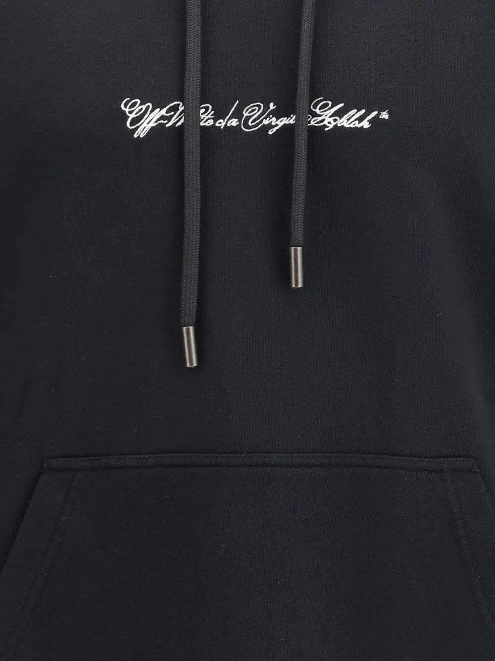 Off-White Script Arrow hoodie Zwart