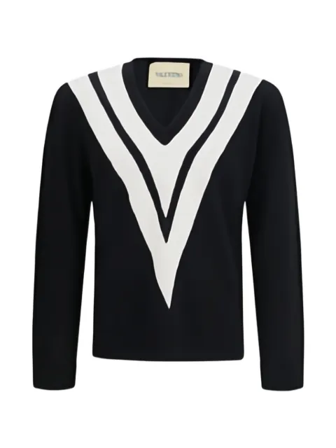 Valentino Garavani V넥 스웨터